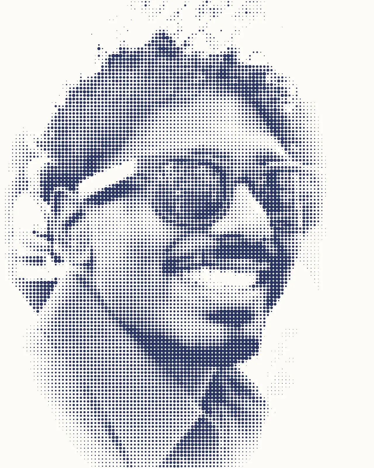 Tharshan Balasingham, drawn as a dot raster